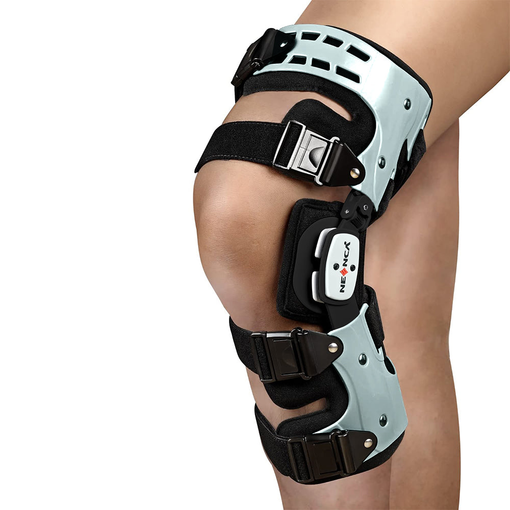 Premium Unloader Knee Brace for Arthritis Pain Relief, Osteoarthritis Support, Adjustable ROM Stabilizer, Post-Surgical 