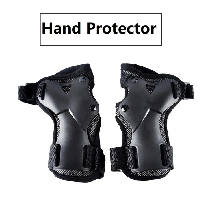 Premium Protective Gear Set for Kids & Adults – Elbow, Knee, Wrist Pads for Skateboarding, Roller Skating, BMX, Cycling, & Outdoor Sports – Adjustable, Breathable, Shockproof Safety Pads