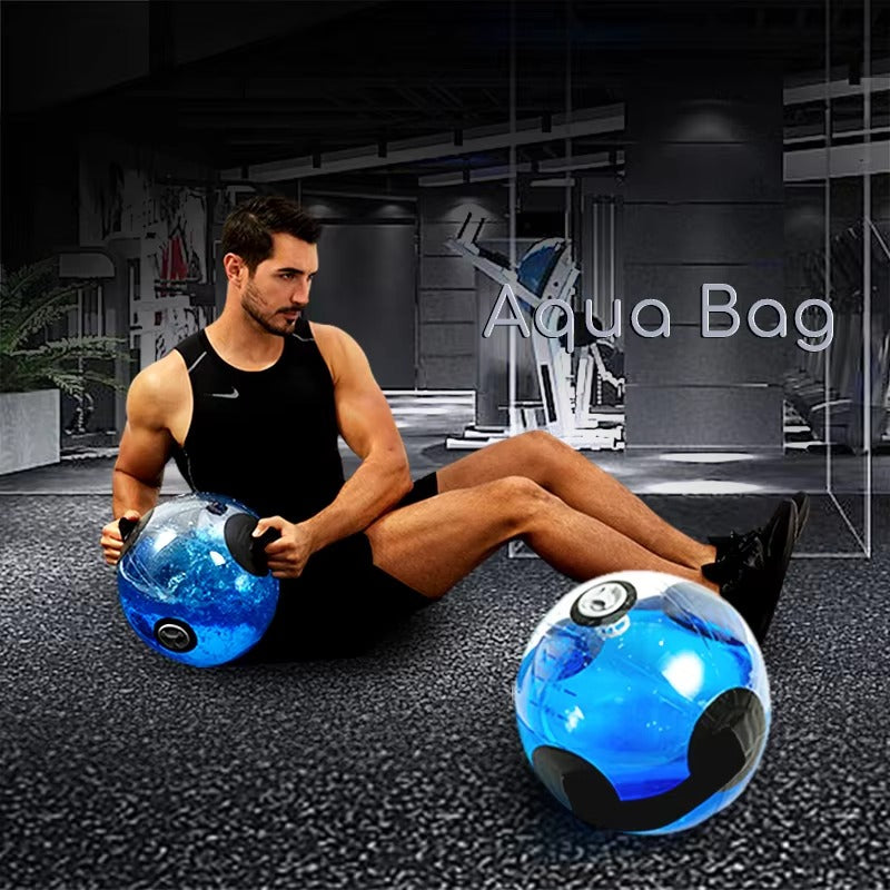 Premium Fitness Aqua Bag – 15KG Water Power Weightlifting Training Bag for Bodybuilding & Crossfit – Durable PVC, Adjustable Weight, Full-Body Workout Accessory
