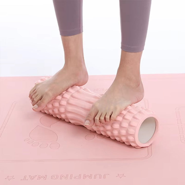 Premium Foam Roller for Deep Muscle Massage, Myofascial Release, Back & Leg Relaxation, Durable EVA, Pressure-Resistant Design, Grid Training, Home Exercise