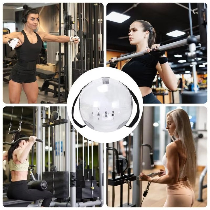 Premium Fitness Aqua Bag – 15KG Water Power Weightlifting Training Bag for Bodybuilding & Crossfit – Durable PVC, Adjustable Weight, Full-Body Workout Accessory