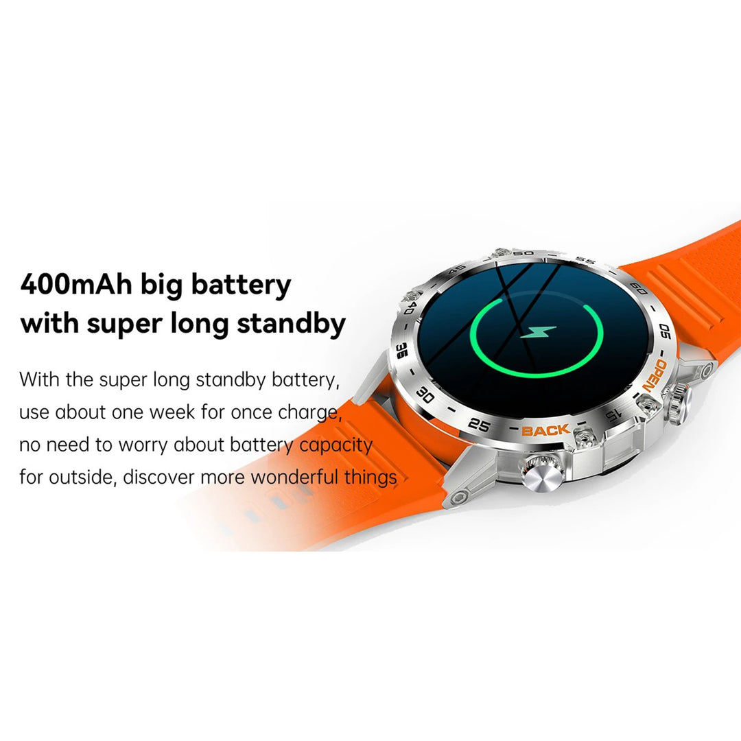 Premium Bluetooth Call Smartwatch for Men - IP67 Waterproof, 1.39-inch Display, Fitness Tracker, Sports Modes, Compatible with Android & iOS