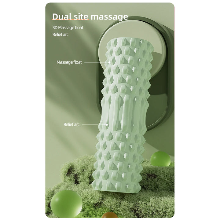 Premium Foam Roller for Deep Muscle Massage, Myofascial Release, Back & Leg Relaxation, Durable EVA, Pressure-Resistant Design, Grid Training, Home Exercise
