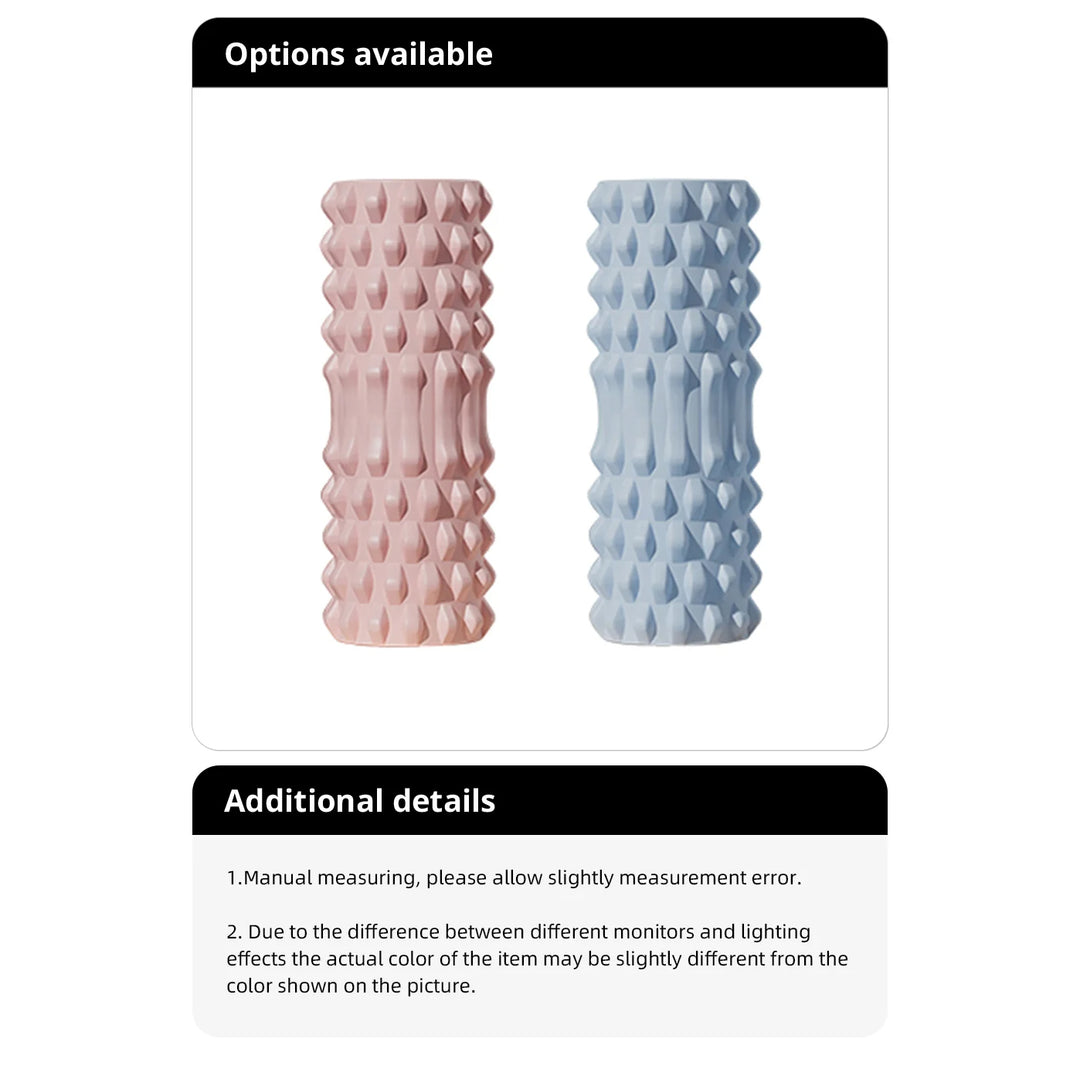 Premium Foam Roller for Deep Muscle Massage, Myofascial Release, Back & Leg Relaxation, Durable EVA, Pressure-Resistant Design, Grid Training, Home Exercise
