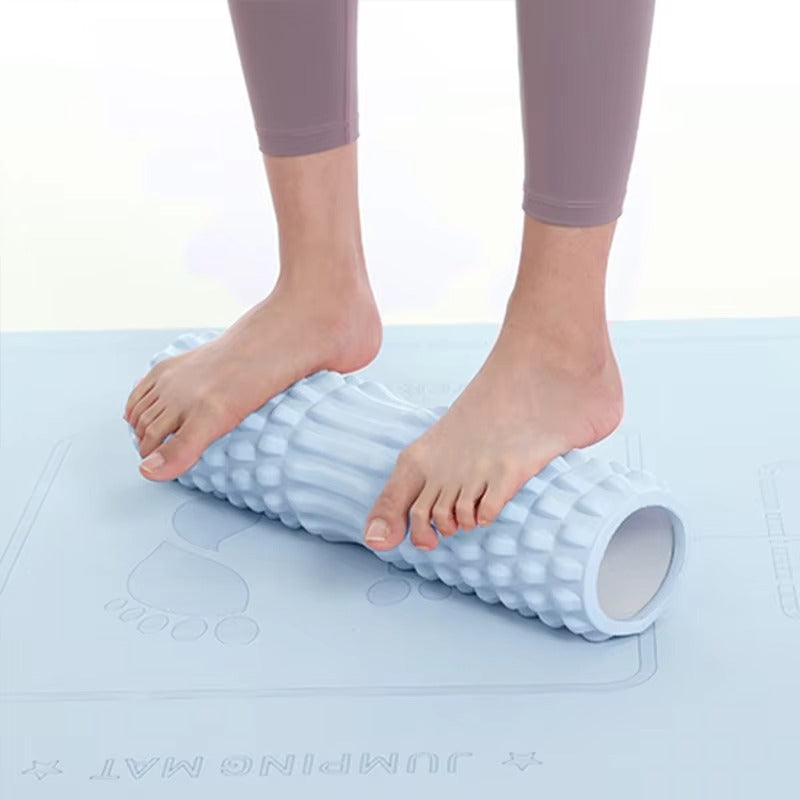 Premium Foam Roller for Deep Muscle Massage, Myofascial Release, Back & Leg Relaxation, Durable EVA, Pressure-Resistant Design, Grid Training, Home Exercise
