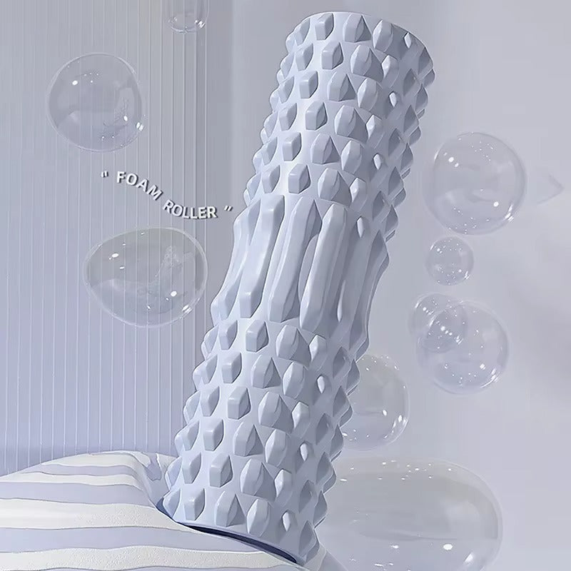 Premium Foam Roller for Deep Muscle Massage, Myofascial Release, Back & Leg Relaxation, Durable EVA, Pressure-Resistant Design, Grid Training, Home Exercise