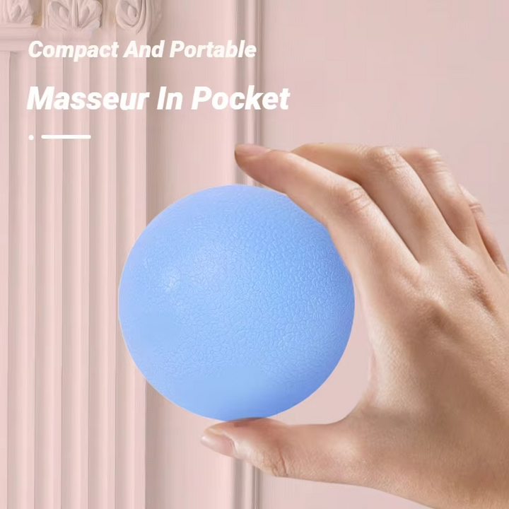 Premium TPE Fascia Massage Ball for Muscle Relaxation, Stress Relief, and Trigger Point Therapy – Lacrosse Ball for Yoga, Fitness, and Pain Relief