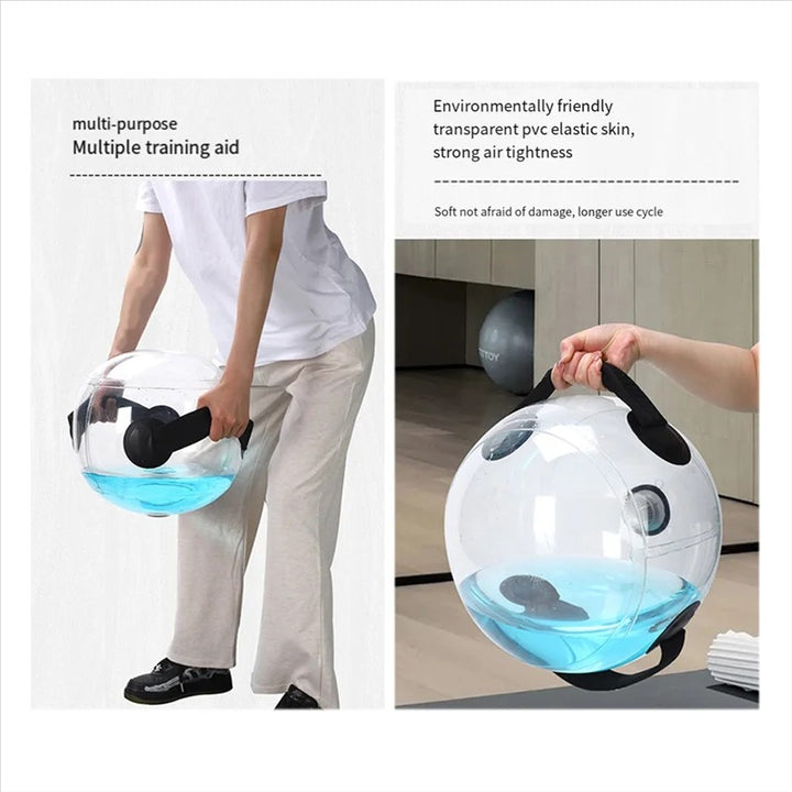 Premium Fitness Aqua Bag – 15KG Water Power Weightlifting Training Bag for Bodybuilding & Crossfit – Durable PVC, Adjustable Weight, Full-Body Workout Accessory