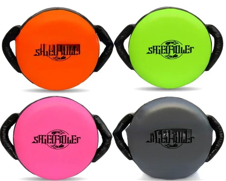 Premium Boxing Shield Target – High-Quality Handheld Training Pad for Punching & Kicking – Durable PU Leather Combat Sports Equipment for Boxing & Martial Arts Defense