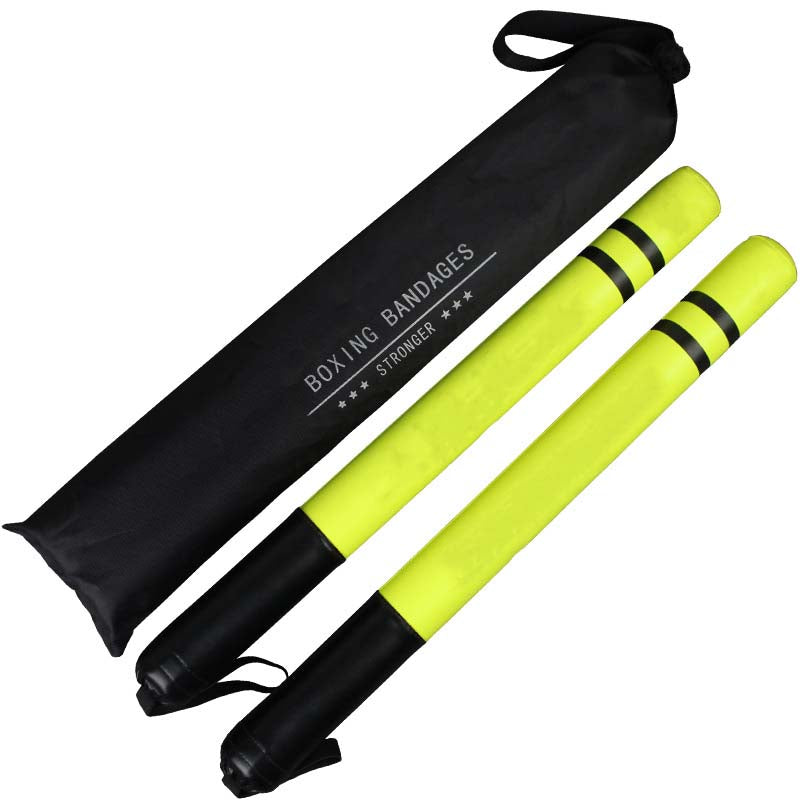 Premium Boxing Training Stick – PU Leather Kicking Practice Pad for Speed & Agility – Focus Target Sticks for Kickboxing, Taekwondo & Boxing – Lightweight, Shock-Absorbing, Portable