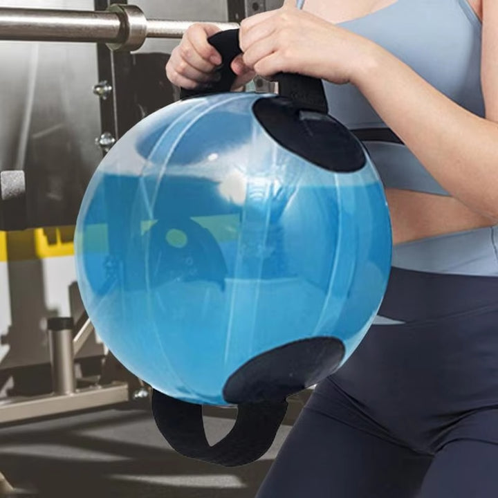 Premium Fitness Aqua Bag – 15KG Water Power Weightlifting Training Bag for Bodybuilding & Crossfit – Durable PVC, Adjustable Weight, Full-Body Workout Accessory