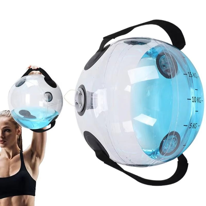 Premium Fitness Aqua Bag – 15KG Water Power Weightlifting Training Bag for Bodybuilding & Crossfit – Durable PVC, Adjustable Weight, Full-Body Workout Accessory