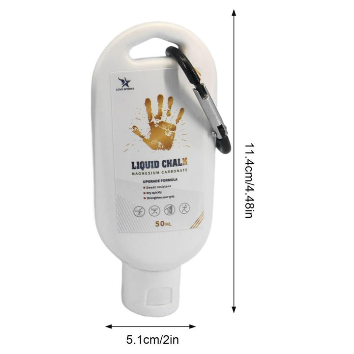 Premium Anti-Slip Liquid Chalk for Fitness, Rock Climbing & Sports - Sweat-Absorbent Magnesium Powder for Enhanced Grip, 