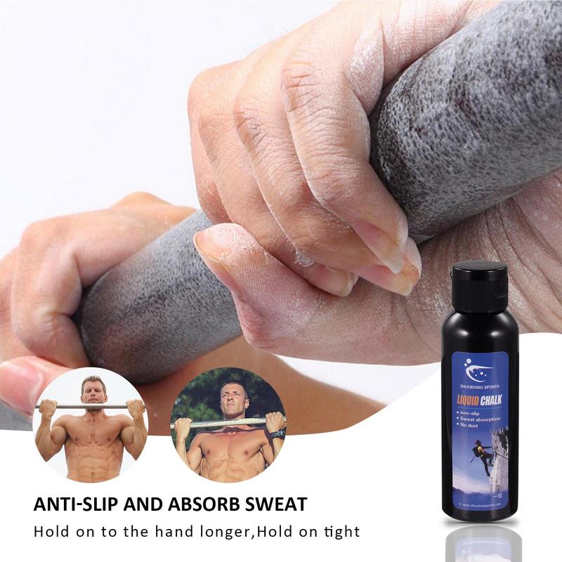 Premium Anti-Slip Liquid Chalk for Fitness, Rock Climbing & Sports - Sweat-Absorbent Magnesium Powder for Enhanced Grip, 
