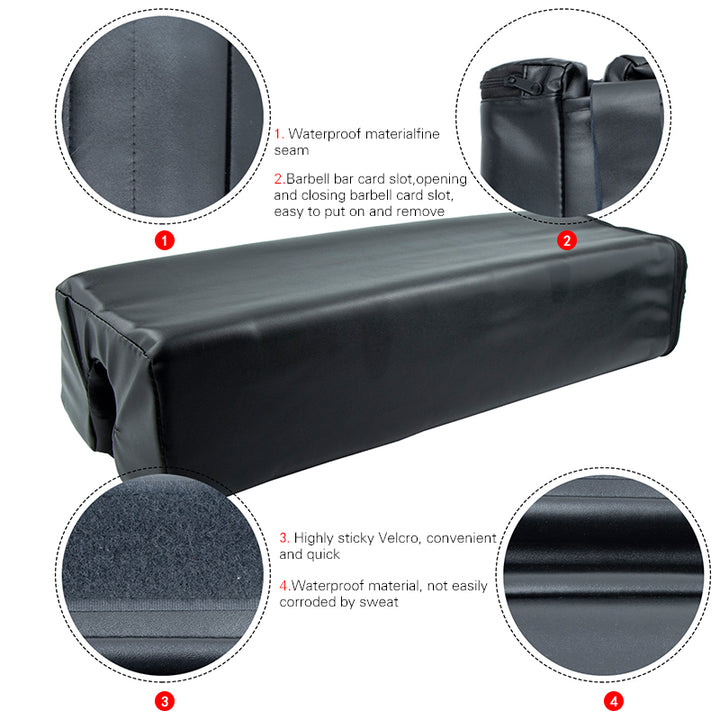 Premium Barbell Squat Pad – Foam Neck and Shoulder Support for Hip Thrusts, Squats, Weightlifting, Gym Training, Non-Slip,