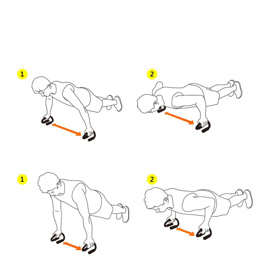 Premium Push-up Support Handles for Strength Training – Portable Exercise Equipment for Home Fitness, Ideal for Floor 