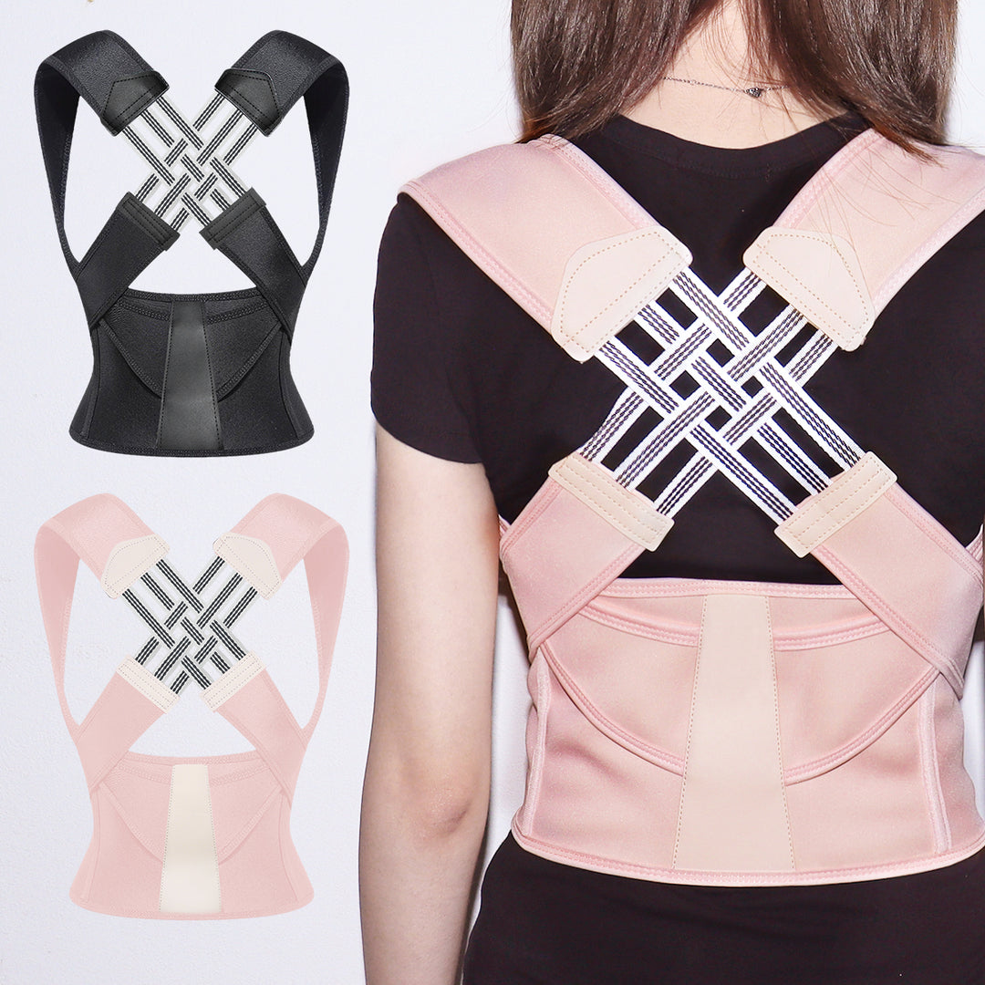 Premium Posture Corrector Back Brace for Men & Women – Adjustable Full Back Support for Pain Relief & Improved Spinal 