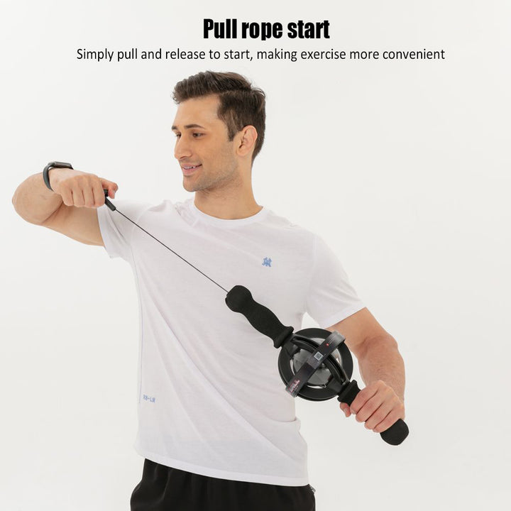 Premium Arm Strength Exerciser – Gyroscope Forearm Trainer with LED Light – Core Trainer for Home Gym Fitness – Powerball Arm