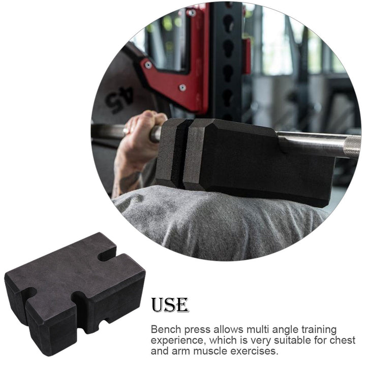 Premium Bench Press Block – Portable Chest Press Board for Strength Training, Adjustable Height for Shoulder & Chest 