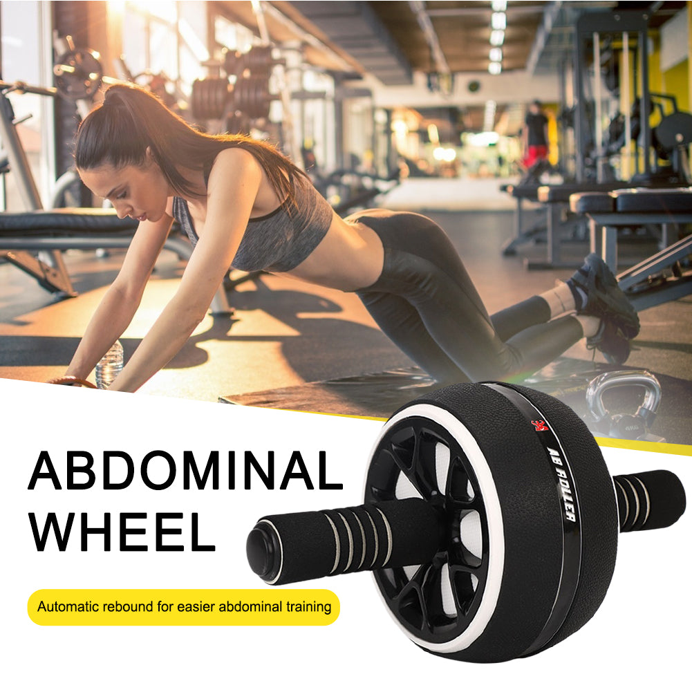 Premium Abdominal Muscle Wheel for Core Strength Training - Fitness Roller with Kneeling Pad, TPR+PP Material for Effective  