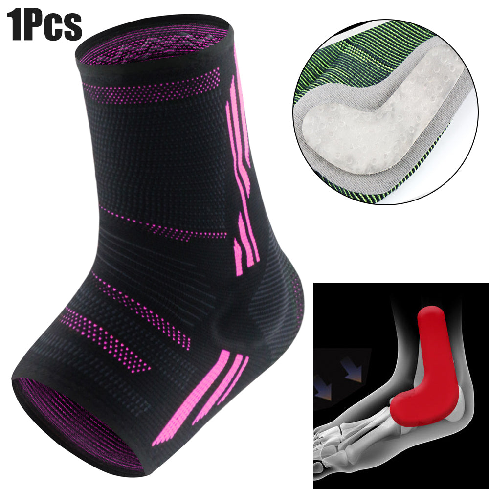 Premium Ankle Support Socks for Sports | Elastic Breathable Foot Brace for Pain Relief in Running, Cycling, Basketball, 