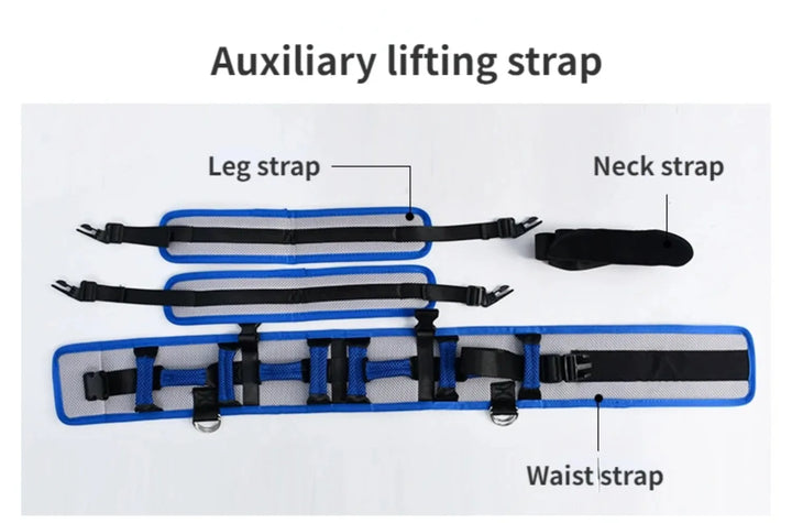 Premium Bariatric Transfer Lift Belt for Elderly & Handicap Support – Adjustable Gait Belt for Seniors, Walking & Standing 