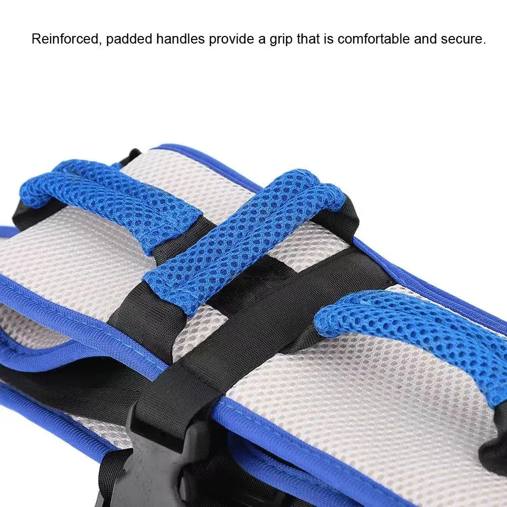 Premium Bariatric Transfer Lift Belt for Elderly & Handicap Support – Adjustable Gait Belt for Seniors, Walking & Standing Assist, High-Quality EVA Sandwich Mesh Fabric, Comfortable & Durable - StrengthXPhysiotherapy