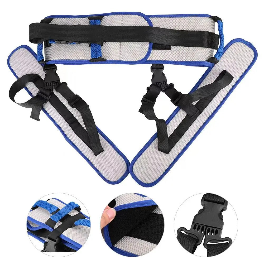 Premium Bariatric Transfer Lift Belt for Elderly & Handicap Support – Adjustable Gait Belt for Seniors, Walking & Standing Assist, High-Quality EVA Sandwich Mesh Fabric, Comfortable & Durable - StrengthXPhysiotherapy