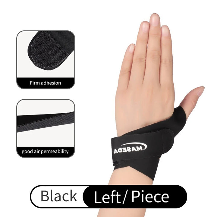 Premium Wrist Thumb Brace – Ultra-Thin Compression Support for Tendonitis, Carpal Tunnel & Arthritis Pain Relief – Adjustable
