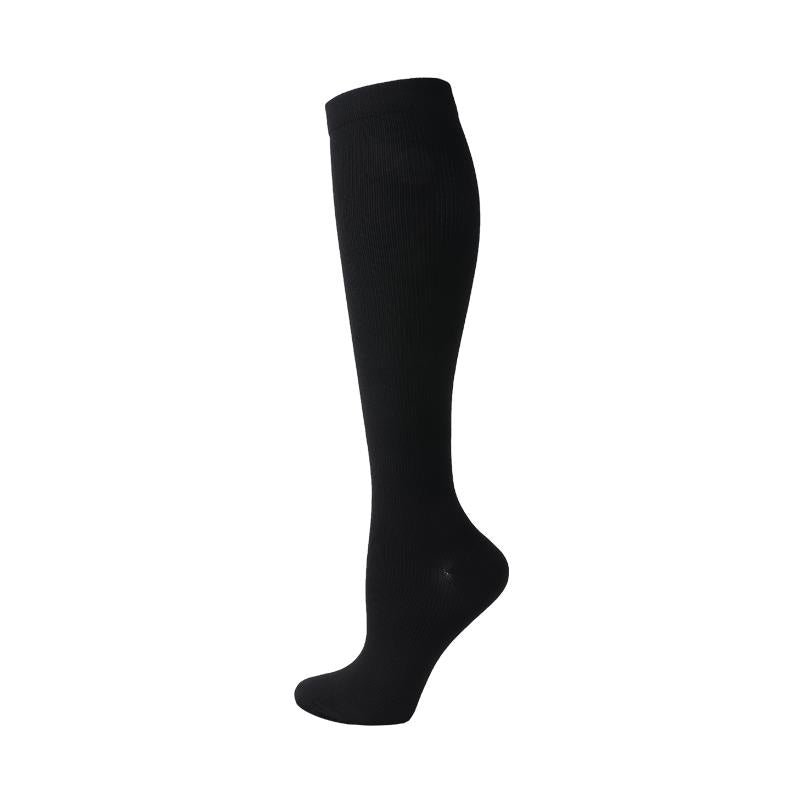 Premium Compression Socks for Men & Women – Elastic Sports, Running, Hiking, Pregnancy & Flight Socks for Varicose Veins, Swollen Legs, Marathon Support