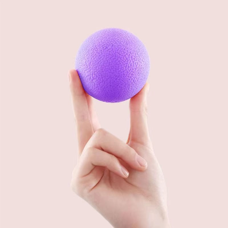 Premium TPE Fascia Massage Ball for Muscle Relaxation, Stress Relief, and Trigger Point Therapy – Lacrosse Ball for Yoga, Fitness, and Pain Relief - StrengthXPhysiotherapy