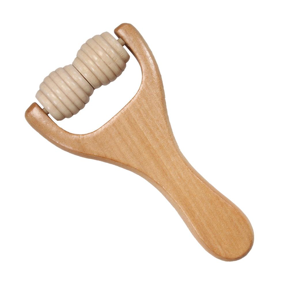 Premium Wooden Massage Roller Tool for Full Body Relief - Lightweight Maderotherapy for Waist, Thighs, Legs, Arms, Neck