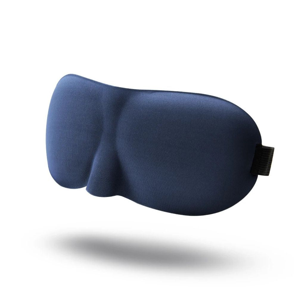 Premium 3D Sleep Mask – Soft Memory Foam Eye Mask for Sleep, Travel, and Migraine Relief – Blockout Light, Comfortable and 