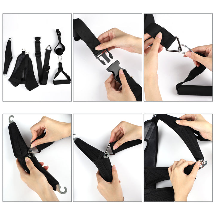 High-Quality Cervical Neck Traction Device for Home Use, Over-Door Neck Stretcher Hammock, Pain Relief & Spine Correction  