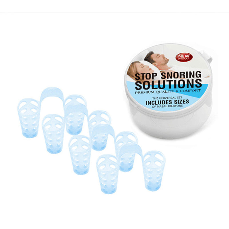 Premium Anti-Snoring Nasal Dilators (4PCS) for Easy Breathing & Sleep Quality Improvement – Comfortable Silicone Design