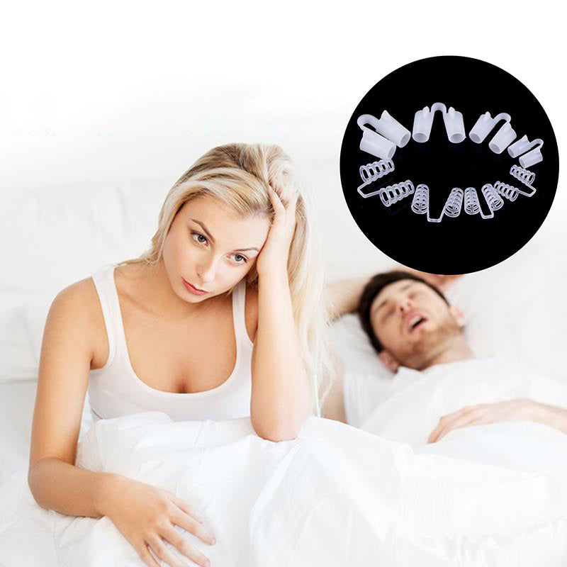 Premium Anti-Snoring Nasal Dilators (4PCS) for Easy Breathing & Sleep Quality Improvement – Comfortable Silicone Design