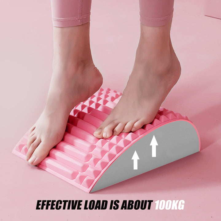 Premium Back and Neck Stretcher Pillow with Lumbar Support, Ergonomic Spinal Corrector for Posture Correction, Body Pain 