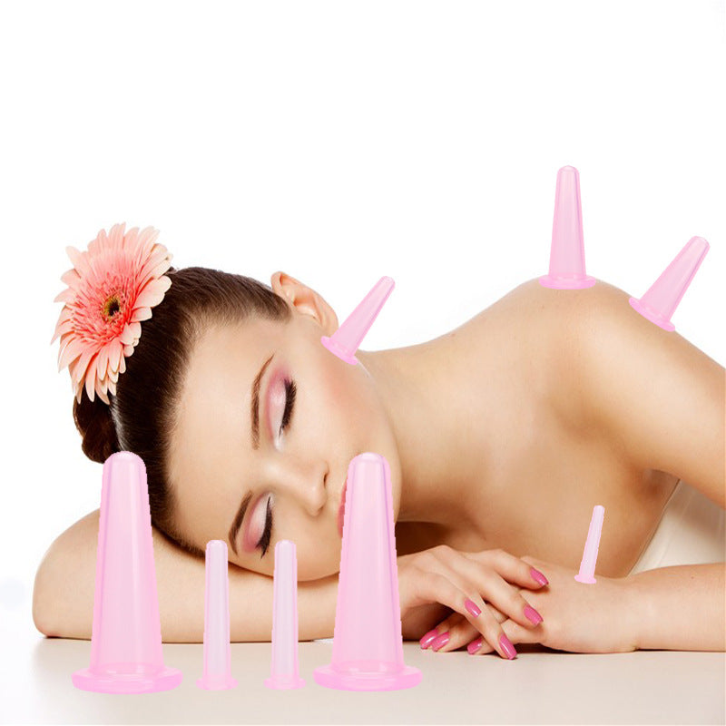 High Quality Silicone Cupping Set for Face – Health Care Facial Lifting Massage Cups, Mini Eye Vacuum Cans, Safe and Durable,