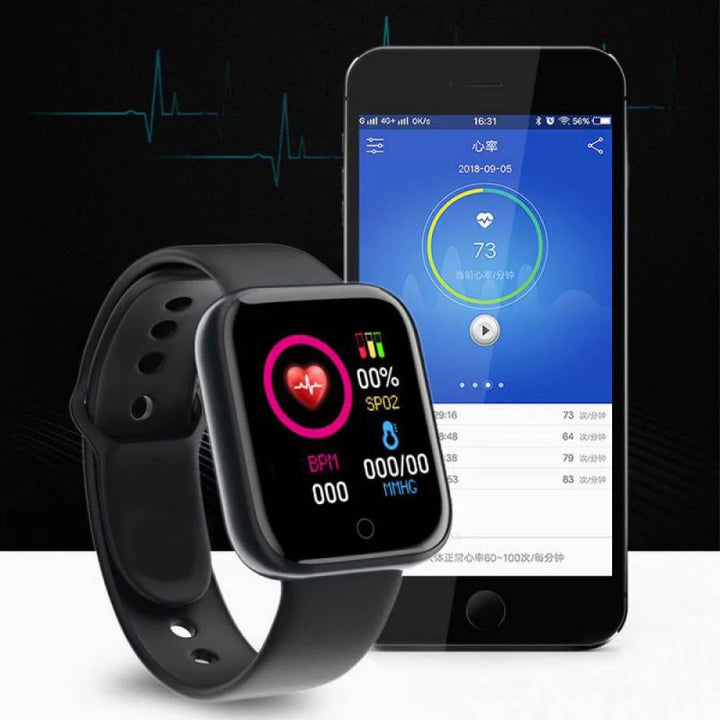Luxury Smartwatch for Men & Women – Bluetooth Fitness Tracker, Music Control, Sleep Monitor, Sports Bracelet, Stylish Smart Watch with Heart Rate Monitor - StrengthXPhysiotherapy