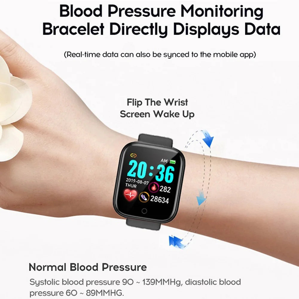 Luxury Smartwatch for Men & Women – Bluetooth Fitness Tracker, Music Control, Sleep Monitor, Sports Bracelet, Stylish Smart Watch with Heart Rate Monitor - StrengthXPhysiotherapy