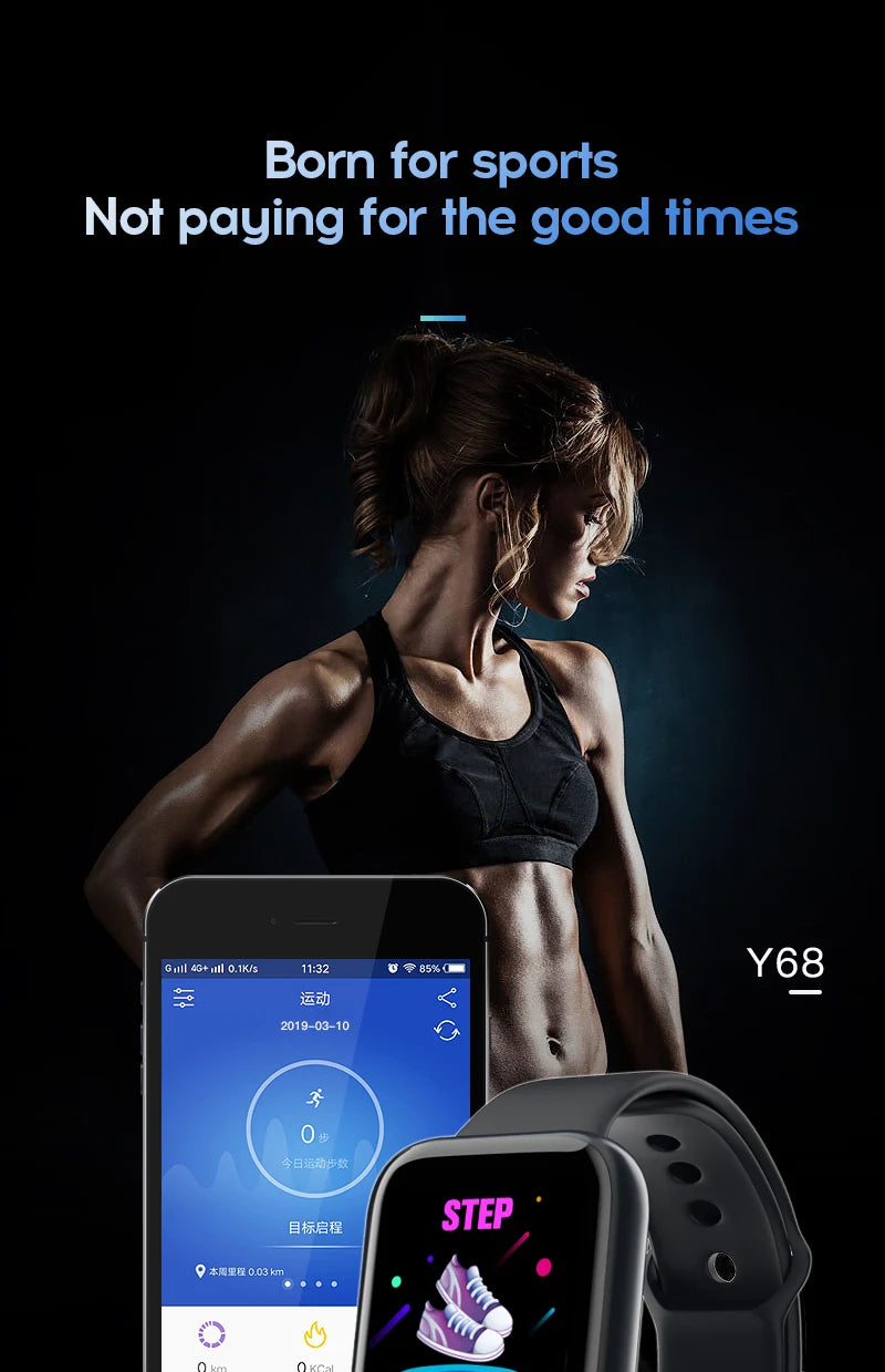 Luxury Smartwatch for Men & Women – Bluetooth Fitness Tracker, Music Control, Sleep Monitor, Sports Bracelet, Stylish Smart Watch with Heart Rate Monitor - StrengthXPhysiotherapy