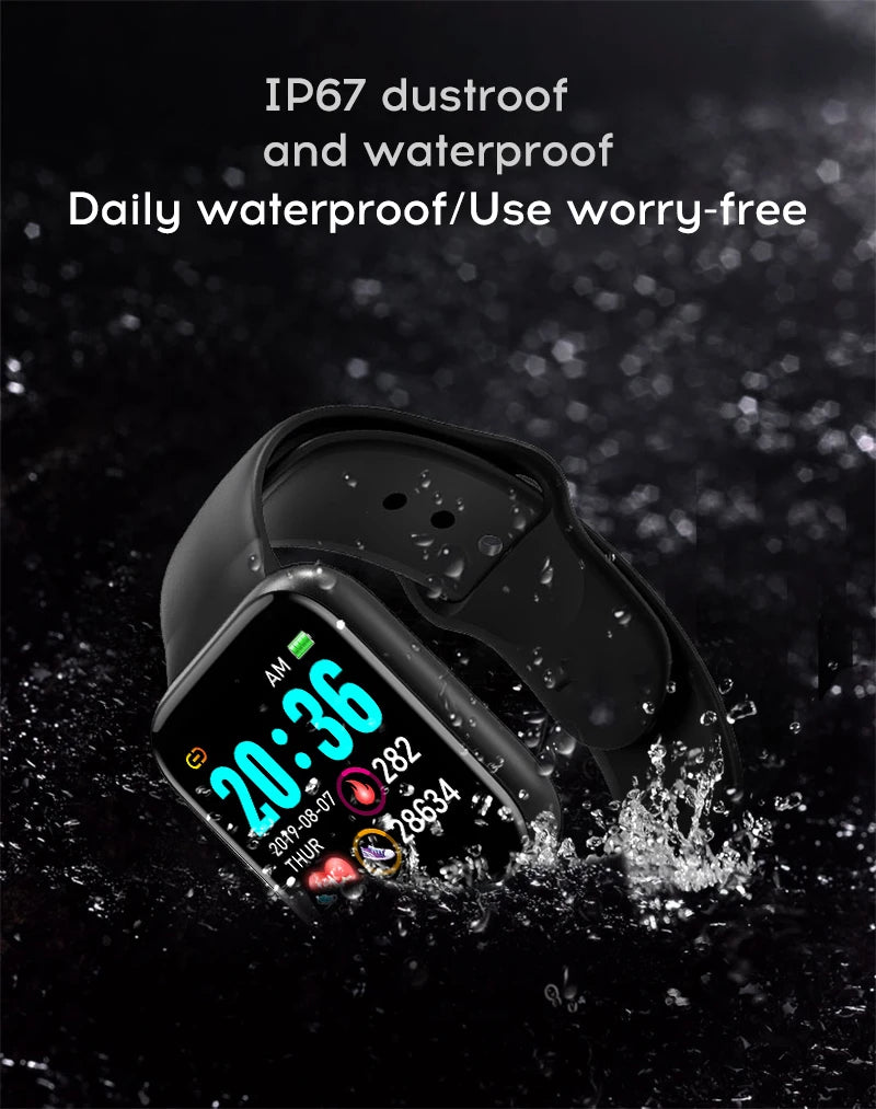 Luxury Smartwatch for Men & Women – Bluetooth Fitness Tracker, Music Control, Sleep Monitor, Sports Bracelet, Stylish Smart Watch with Heart Rate Monitor - StrengthXPhysiotherapy
