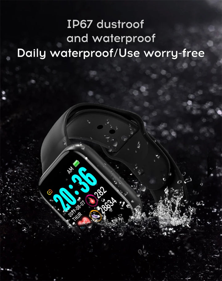 Luxury Smartwatch for Men & Women – Bluetooth Fitness Tracker, Music Control, Sleep Monitor, Sports Bracelet, Stylish Smart Watch with Heart Rate Monitor - StrengthXPhysiotherapy