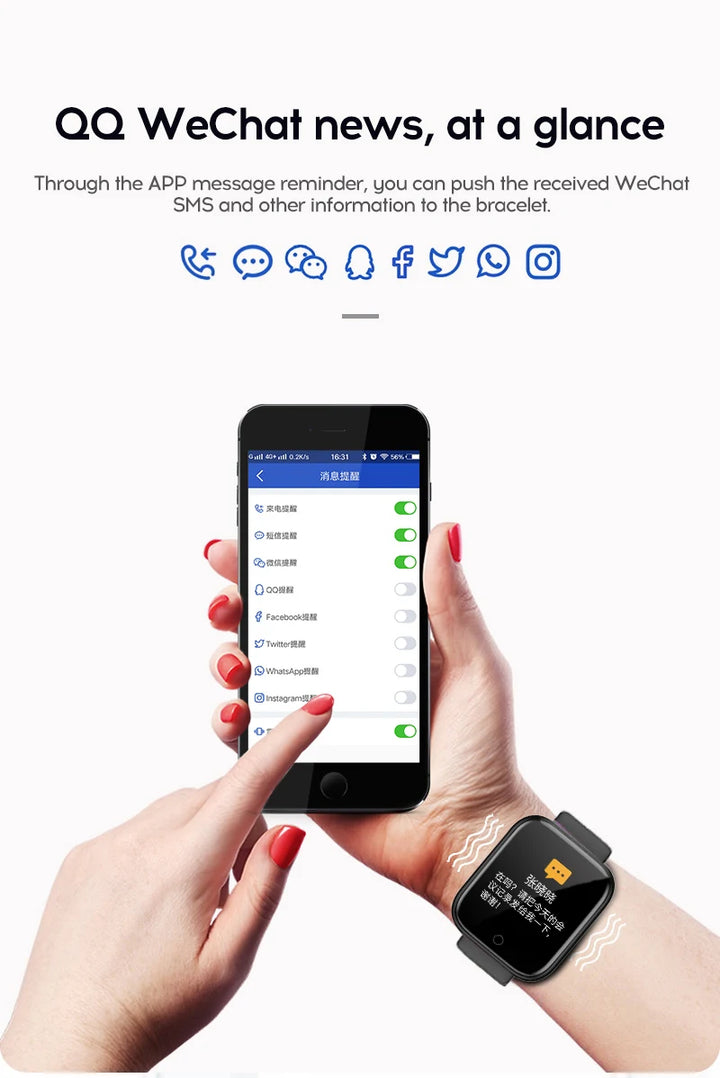 Luxury Smartwatch for Men & Women – Bluetooth Fitness Tracker, Music Control, Sleep Monitor, Sports Bracelet, Stylish Smart Watch with Heart Rate Monitor - StrengthXPhysiotherapy