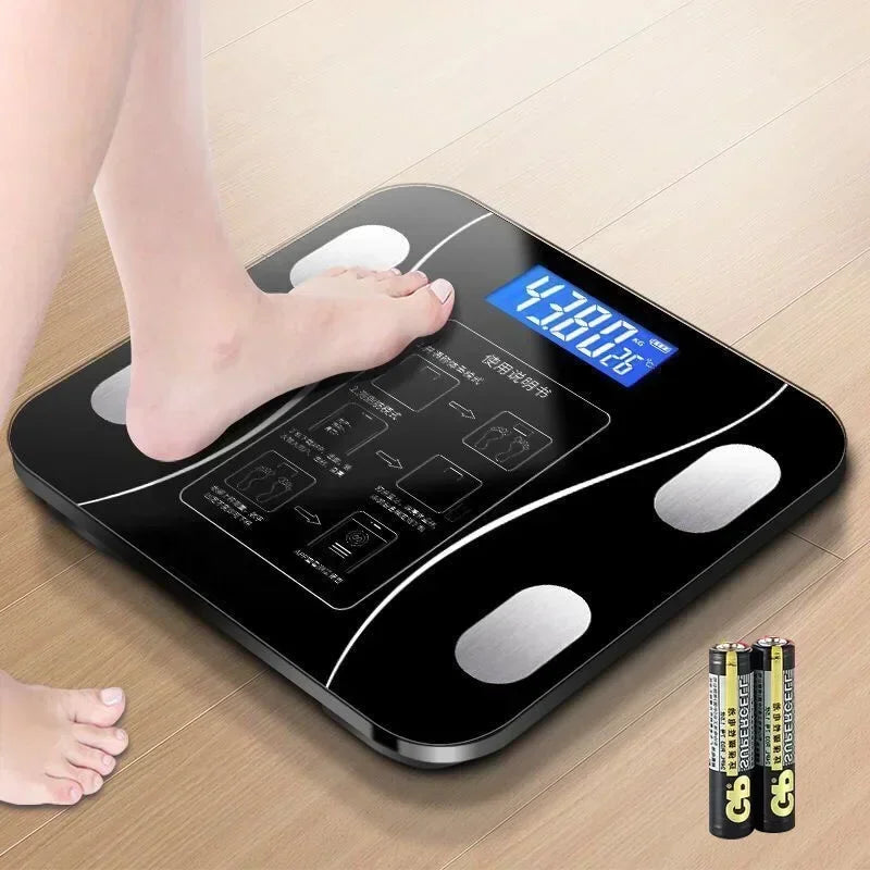 Premium Bluetooth Body Fat Scale – Intelligent, Accurate, and Rechargeable Household Weighing Scale for Adults