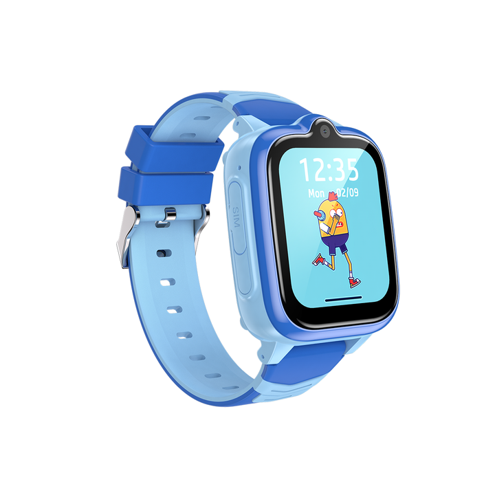 Premium 4G Kids Smartwatch – GPS Tracker, Video Call, SOS, WiFi, Camera, Voice Monitor, Waterproof, 700mAh Battery, Child Phone Watch with Location Tracking - StrengthXPhysiotherapy