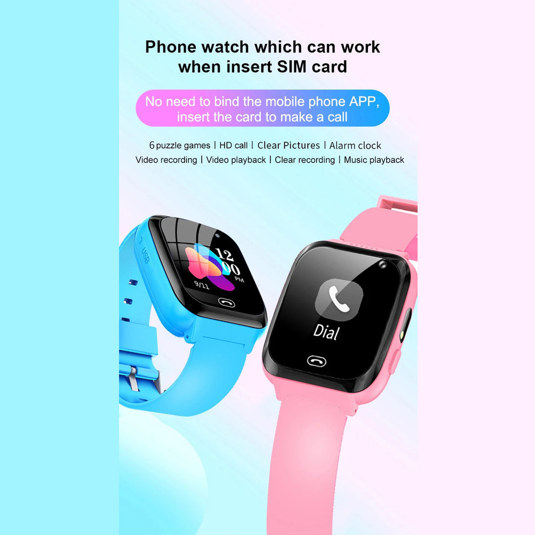 Premium 4G Kids Smartwatch – Video Call, GPS Tracking, IP67 Waterproof, 8GB ROM, Health Monitoring, Wi-Fi, Voice & Video Calls, Android Compatibility - StrengthXPhysiotherapy