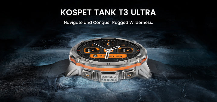 Premium Ultra GPS Smartwatch for Men, 470mAh AMOLED Fitness Tracker, Bluetooth, Digital Watch with AOD, Heart Rate Monitor, Activity Tracker & More - StrengthXPhysiotherapy