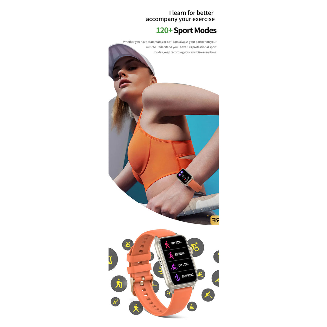 Premium Bluetooth Call Smartwatch for Men & Women – AI Voice Assistant, Fitness Tracker, 1.57" HD Screen, IP67 Waterproof, Heart Rate, Blood Oxygen, Sleep Monitoring, Music Control, Android & iOS Compatible - StrengthXPhysiotherapy