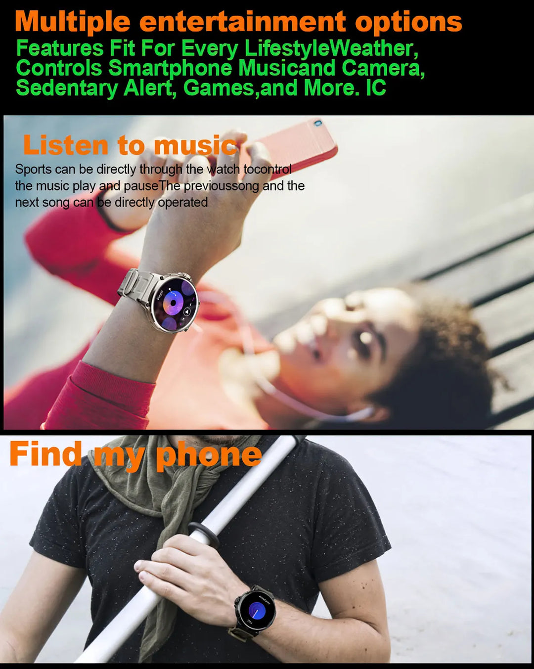 Premium 1.85-inch Ultra HD Smartwatch – GPS Tracking, Bluetooth Calls, 710mAh Battery, Fitness & Health Monitor, Activity Tracker, Compatible with iOS, Android - StrengthXPhysiotherapy